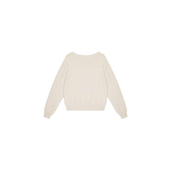 NEW MOSHI MOSHI MIND serena knit sweater in natural - Picture 4 of 5